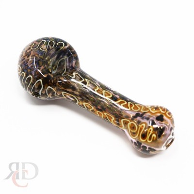 HAND PIPE GOLD FANCY ART PIPE GP5515 1CT